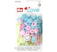 Prym Love Druckknopf Color Herz Abrochador, Multi, 12 x 7 x 2 cm, 30