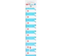 Prym Love - Regla flexible turquesa de 8 pulgadas