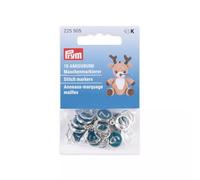 Prym Marcadores de punto Amigurumi con números del 09 al 99, 10 unidades, marcadores de metal para ganchillo y tejer, anillos para rondas en espiral, aumentos y disminuciones