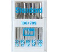 Prym no de 70/80/90/100 estándar Surtido Agujas para máquina de Coser, Metal, Plata, 4,8 x 3,2 x 0,6 cm