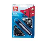 Prym Non-Sew Press Fasteners, Metal, Altkupfer, 12 mm