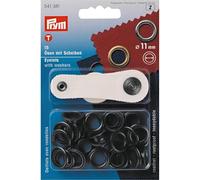 Prym Ojales y Arandelas, Metal, Bronce, 11 mm