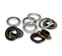 Prym Ojetes con Arandelas, Black, 11mm