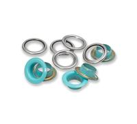 Prym Ojetes con Arandelas, Menta, 11mm