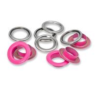 Prym Ojetes con Arandelas, Pink, 11mm