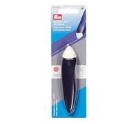 Prym Kreiderad Stift Ergonomics Palo de Rueda, Plástico Metal Tiza en Polvo, Púrpura Y Blanco, 1 Unidad (Paquete de 1)
