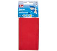 Prym Parche de nailon autoadhesivo Gold Zack, rojo, 10 x 18 cm