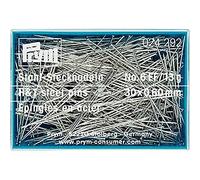 Prym Pasadores Rectos De Acero, Metal, Gris, 10 cm