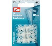 Prym Plastic Sew on Snap fasteneres, 9.3 x 5.7 x 0.7 cm