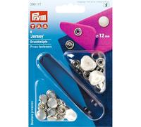 Prym Presiona El Botón, Plastic, Plata, 6, Ø 12 mm