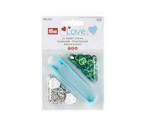 Prym Press Fasteners, Metal, Green, 8mm, Boutons pression