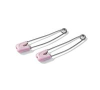 Prym - Prym Acero Inoxidable Rosa (55mm) Pañal Seguridad Alfiler - 4 Pedazos