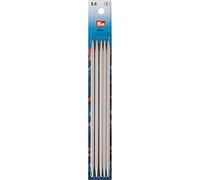Prym - prym de aluminio doble (20 cm, 5.00 mm) aguja - 1 unidad