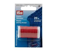 Prym - prym elástico coser rojo (0.5 mm, 20m) hilo - 1 unidad