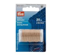 Prym - prym elástico de arena de costura de color (0.5 mm, 20m) hilo - 1 unidad