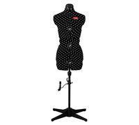 Prym Prymadonna - Galán para Costura (Talla Polka Dots, Negro con Puntos Blancos, Größe M (42-48)