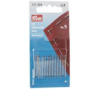 Prym Quilting Needles, Acero aleado, Silver, One Size