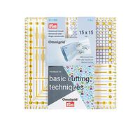 Prym Regla de cuadrícula, 15 x 15 cm