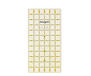 Prym Ruler, Transparent, Black, Yellow, 6 x 12 Inch