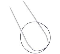 Prym Rundstricknadeln ALU 60 cm 3,00 mm Grau Agujas Redondas, Aluminio, Gris, 3,0 mm