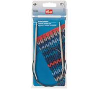 Prym Rundstricknadeln ALU 60 cm 4,00 mm Grau Agujas Redondas, Aluminio, Gris, 4,0 mm