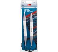 Prym Rundstricknadeln KST 80 cm 15,00 mm Grau Agujas Redondas, Gris, 15,0 mm