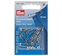Prym Safety Pins, Metal, Silver, 9.3 x 5.7 x 0.7 cm