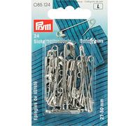 Prym Safety Pins, Metal, Sliver, 9.3 x 5.7 x 0.7 cm