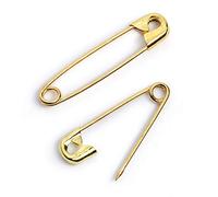 Prym Safety Pins, Silver, 27 mm, goldfarbig, 12 Stück