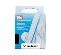 Prym separable de punto cremallera 55 cm 009, blanco