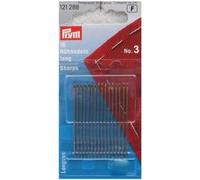 Prym Sewing Needles, Acero aleado, Silver, No.3, 44 x 0,90 mm, 16 Stück