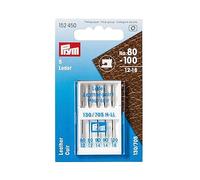 Prym Sewing Machine Needles, Silver, No. 80-100