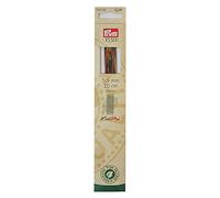 Prym Strumpfstricknadeln CUBICS Natural 20 cm 3,50 mm Agujas de Tejer, Madera, Multicolor, 3,5 mm