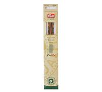 Prym Strumpfstricknadeln CUBICS Natural 20 cm 4,00 mm Agujas de Tejer, Madera, Multicolor, 4,0 mm