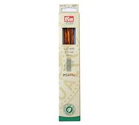 Prym Strumpfstricknadeln CUBICS Natural 20 cm 6,00 mm Agujas de Tejer, Madera, Multicolor, 6,0 mm