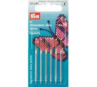 Prym Tapestry Needles, Assorted, 6 PC Agujas De Bordar, Metal, Plata/Oro, 10.9 x 4.9 x 0.02 cm, 6