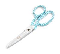 Prym Tijeras Textile Scissors, Metal, Mint, Silver, White, 27 x 9 x 1.5 cm