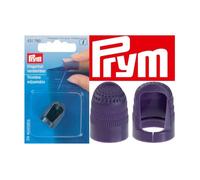 Prym Thimble, plactis, Blue, verstellbar, pflaumenblau, 1 Stück