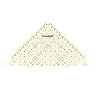 Prym Triangle Ruler, Transparent, 250 x 125mm