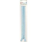 Prym Zipper, Metal, Light Blue, One Size