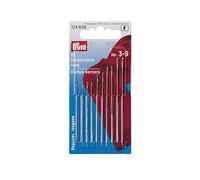 Prym Zurcir Aguja, Acero aleado, Gold, 3-9, 10 Stück, KTE