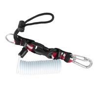 Pryntopha Cordón giratorio de desconexión rápida con gancho a presión profesional para fijar cámaras subacuáticas, corrosión ligera, buceo