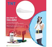 Pryse 5075180 - Pack de 25 bolsas para disfraz, 65 x 90 cm, Color Blanco