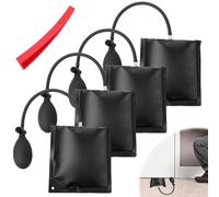 PRZRAO 4 Piezas Air Pump Wedge Ayuda de Montaje, Cuña de Aire Hinchable Bomba, Cuña de Aire Barra de Palanca para Instalación de Puertas y Ventanas y Reparación de Automóviles, Carga Maxima 200 KG