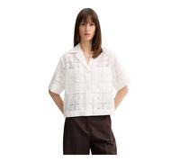 PS By Paul Smith - Camisa Bordada Floral - Blouses & Shirts - Mujer - Beige - S -