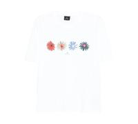PS By Paul Smith- Camiseta de algodón estampada- Tops- Hombre- Blanco- XL- Camiseta de algodón estampada