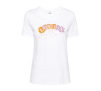 PS By Paul Smith - Camiseta de Cuello Redondo con Estampado Gráfico - Tops - Mujer - Blanco - L -