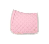 PS of Sweden 2025 Vintage Monogram Dressage Saddle Pad 1110-120-441-002 - Hortensia Pink Saddle Pad Size - Full