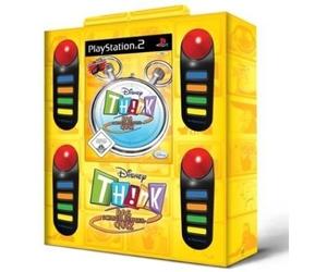 PS2 Disney Think Fast - Das Schnelldenker Quiz (Bundle) (PEGI)