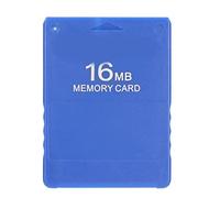 PS2 Free McBoot FMCB V1.966 Tarjeta de Memoria Tarjeta de Memoria de Juego de 16 MB de Alta Velocidad para Playstation2 Versión Estándar y de Línea Delgada, Plug and Play Drive (Azul)